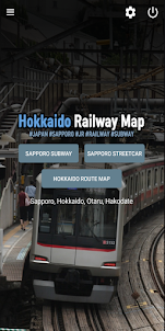 Hokkaido Railway Map