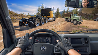 Game screenshot American Cargo Truck Game 2024 apk download