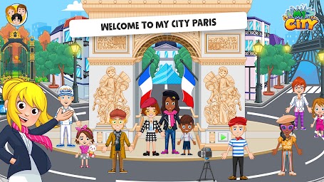 My City: Paris  -  Dress up game