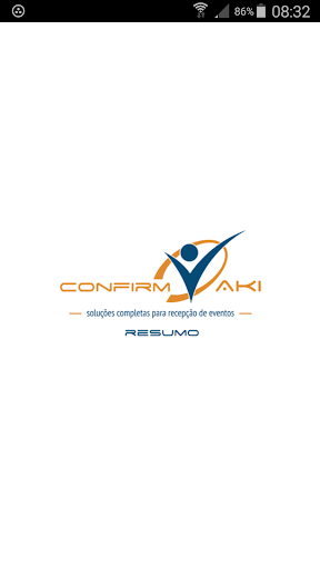 Android application ConfirmAki Resumo screenshort