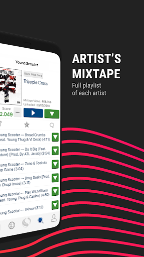 Screenshot of LiveMixtapes - Hip-Hop Culture