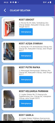 My Kost POI Screen 3