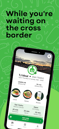 Android application TJ Meal screenshort