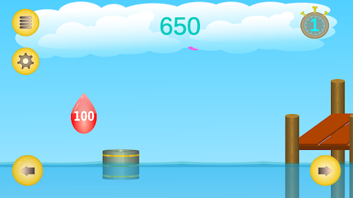 Android application Catching Raindrops screenshort