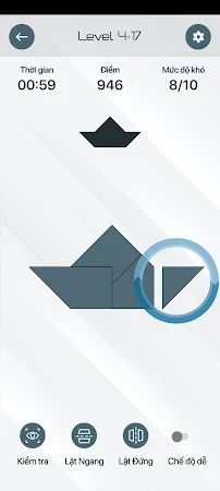 Game screenshot The Small T - modern tangram p hack