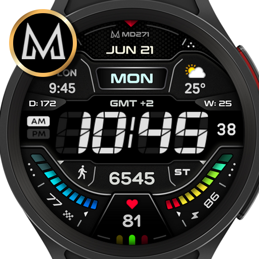 MD271: Digital watch face
