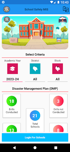 Android application Schools Safety screenshort