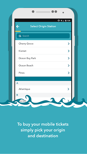 Fire Island mTickets Screen 2