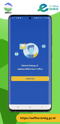 Android application e-Office BMKG screenshort