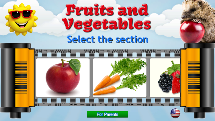 Fruits and Vegetables for Kids - 8.9.4 - (Android)