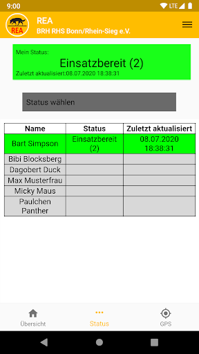 Rettungshunde Einsatz App Screen 3
