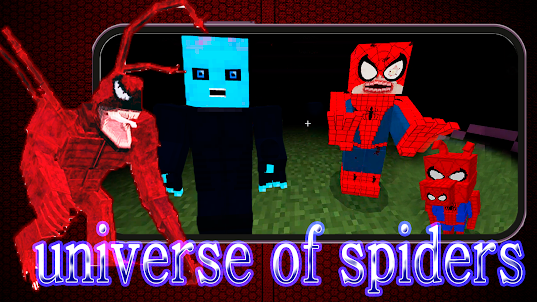 Spiderman minecraft universe