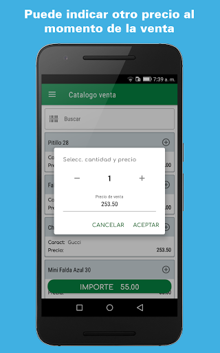 TPV Lite: Punto de venta Screen 2