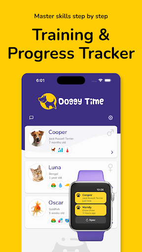 Doggy Time: Dog Training Log screenshot 1