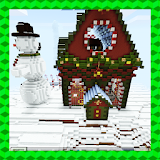 Tomb Crafter. Christmas riddle. MCPE map icon