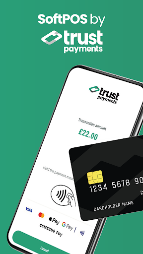 Android application SoftPOS by Trust Payments screenshort