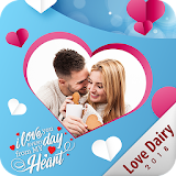 Romantic Love Frame (Love Diary) icon