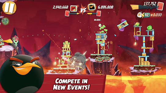 Angry Birds 2 MOD APK 3.2.1 (Unlimited Money) Download 3