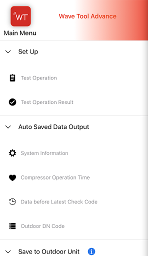 Android application Wave Tool Advance screenshort