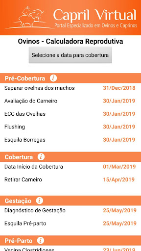 Calculadora Reprodutiva Screen 2