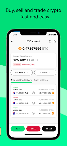 Cointree - Buy Bitcoin Easily Screen 3