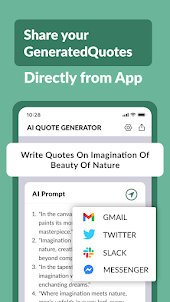 AI Quotes Generator, Writer