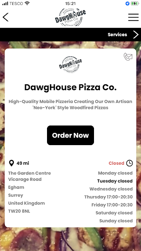 DawgHouse Pizza Co Screen 2