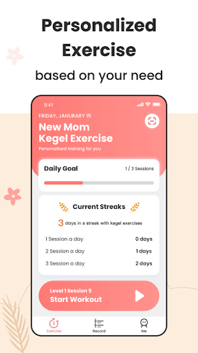 MyKegel: Pelvic Floor Workouts Screen 2