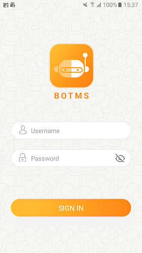 Android application BOTMS screenshort