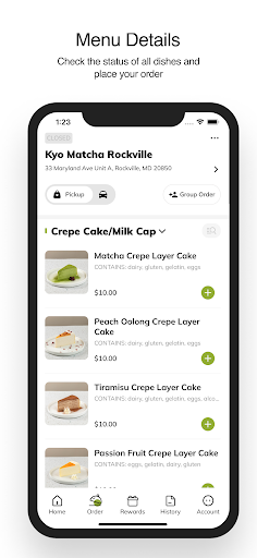 Screenshot of Kyoto Matcha