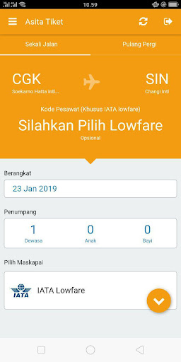 Asita Tiket Screen 2
