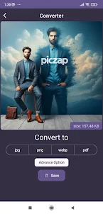 PicZap Converter Compress Crop
