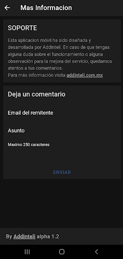 Addinteli saldo Screen 3