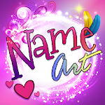 Cover Image of Download Name Art & Name Live Wallpaper  APK