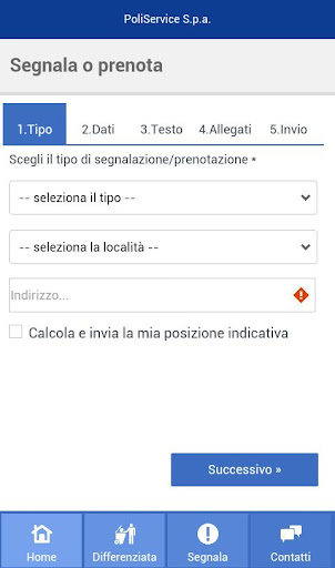 Poliservice Screen 3