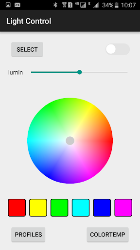 Android application BT Life screenshort