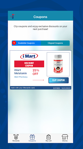 iMart Rewards Screen 3