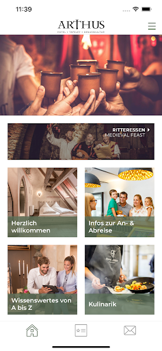 Android application Hotel Arthus screenshort