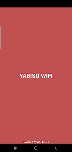 Android application YABISO WIFI screenshort