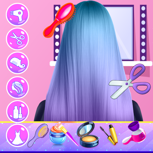 Hairs Braids Makeup Salon Game Laai af op Windows