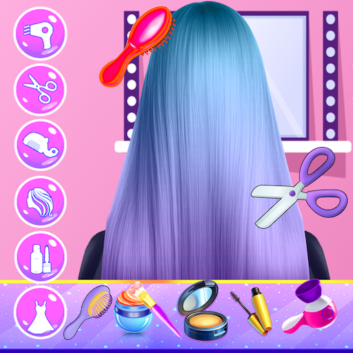 Hairs Braids Makeup Salon Game