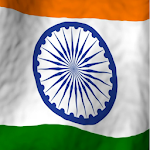 Cover Image of 下载 3d India Flag Live Wallpaper  APK