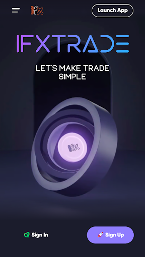 Android application ifxtrade screenshort