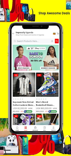 Android application Impexally screenshort
