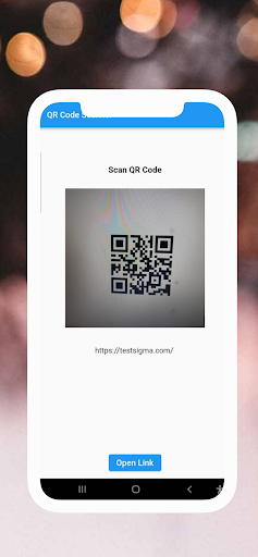 Android application QR Code and Barcode Scanner screenshort
