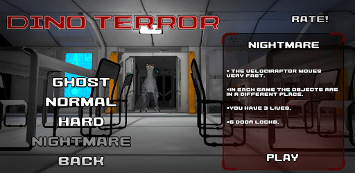Android application Dino Terror Jurassic Escape screenshort
