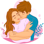 Cover Image of Download WAStickerApps Love - Love Stor  APK