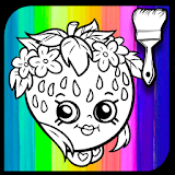Kid Coloring Game for Shopkin icon