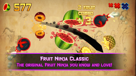 Fruit Ninja Classic - release date, videos, screenshots, reviews on RAWG