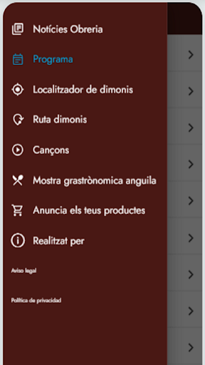 Android application Sant Antoni Sa Pobla screenshort